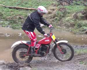 Horsford Downs Classic Trials Paul Jackson. Fantic